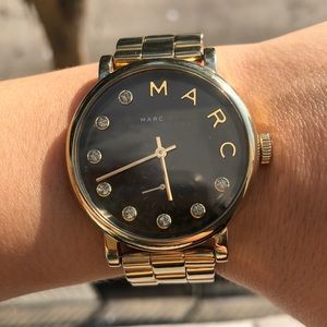 Marc Jacobs Gold Baxter Dexter Watch